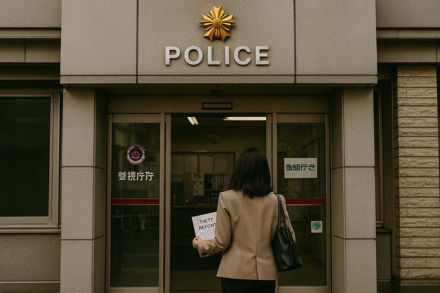 盗難被害発生時の具体的な対応手順