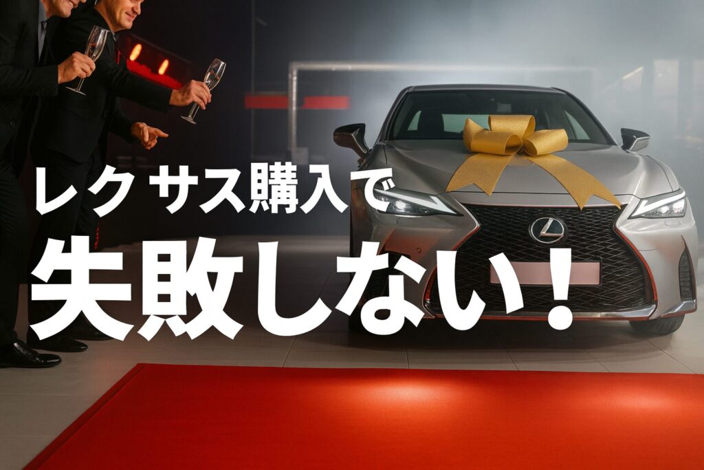 レクサス購入で失敗しない！契約から納車までの完全ガイド｜知っておくべき7つのチェックポイントと特典活用術