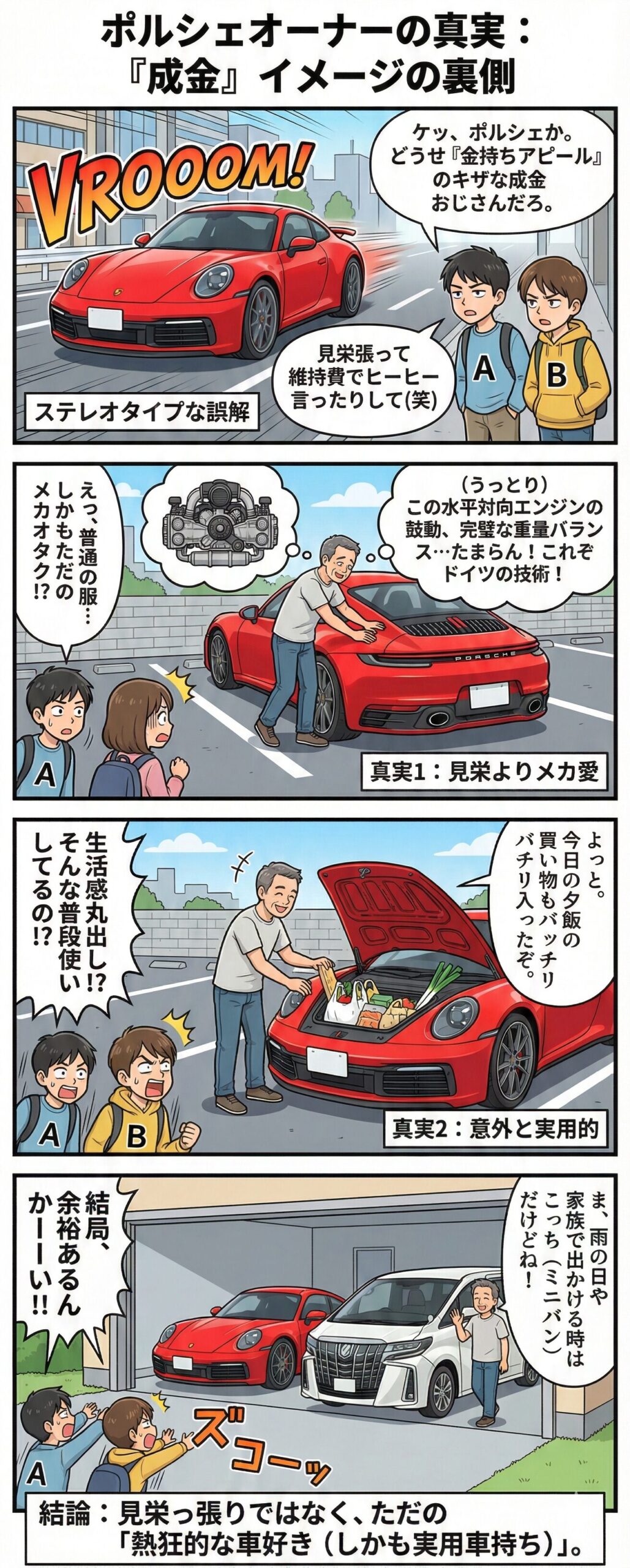 ポルシェオーナーの真実|成功者に共通する5つの特徴と価値観