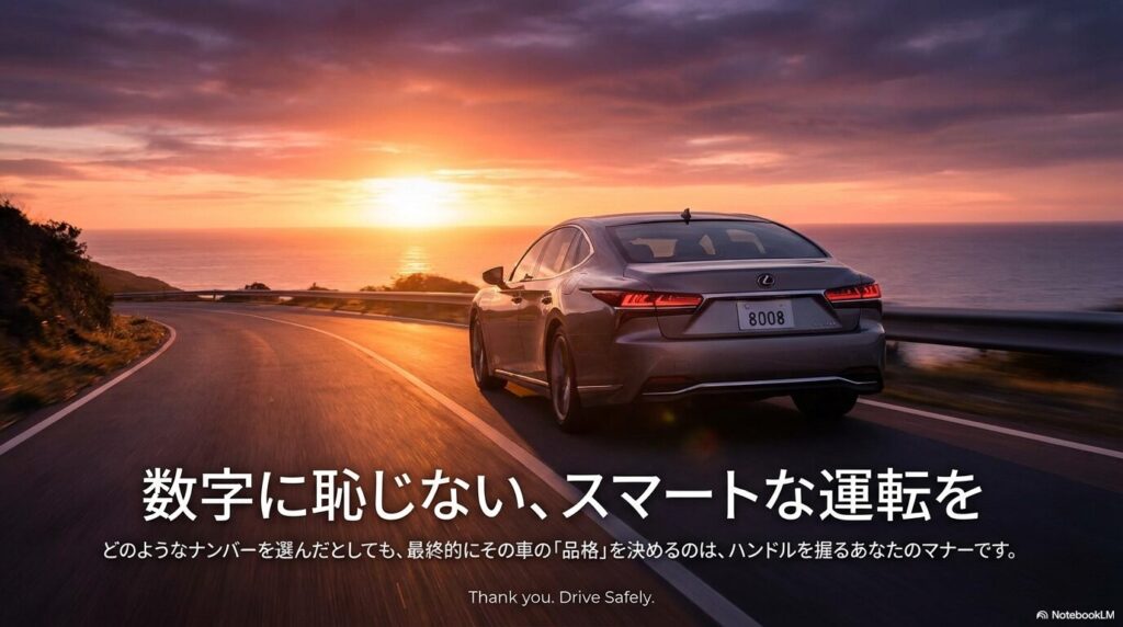 数字に恥じないスマートな運転を！8008ナンバーは本当に「やばい」のか？