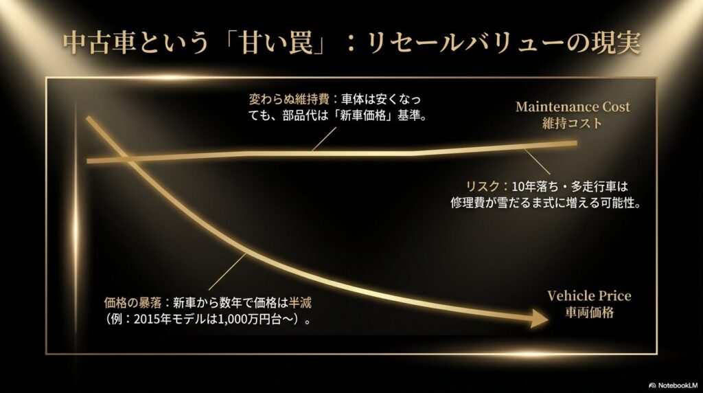 マイバッハの中古車市場：リセールバリューと購入の選択肢