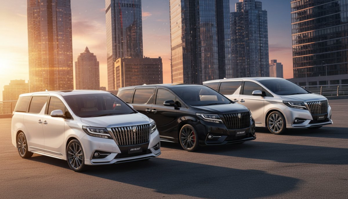 アルファードの各グレードを比較するイメージ