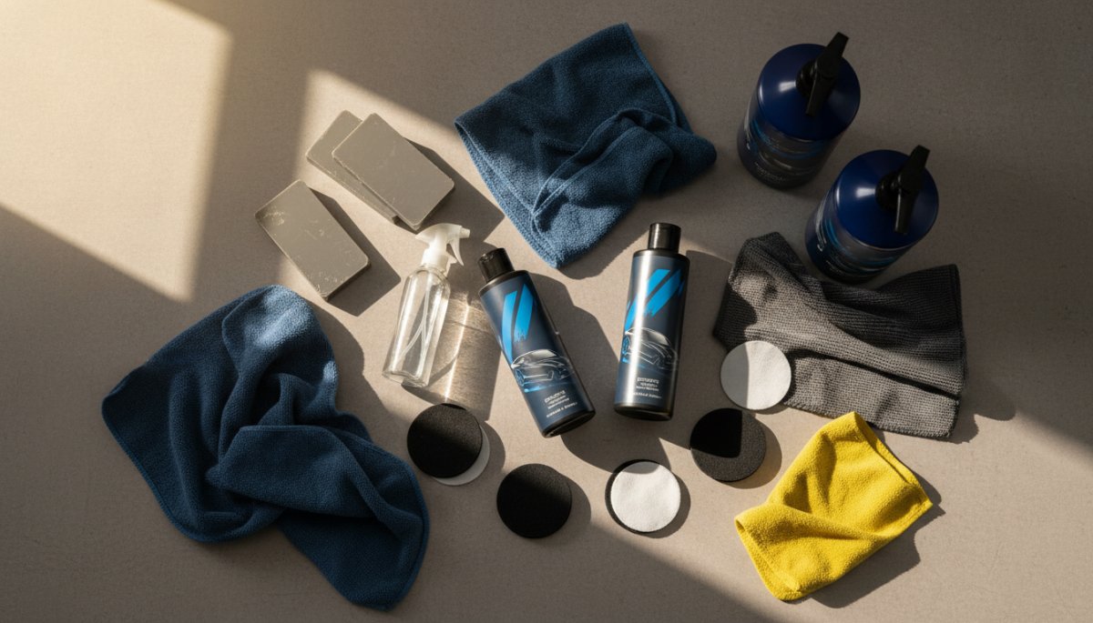 コーティング施工に必要な道具一式