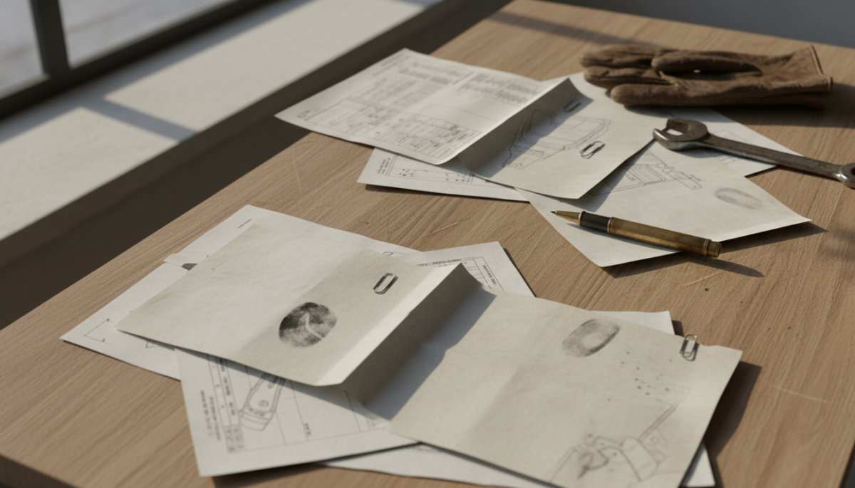 車検証と自動車書類のイメージ