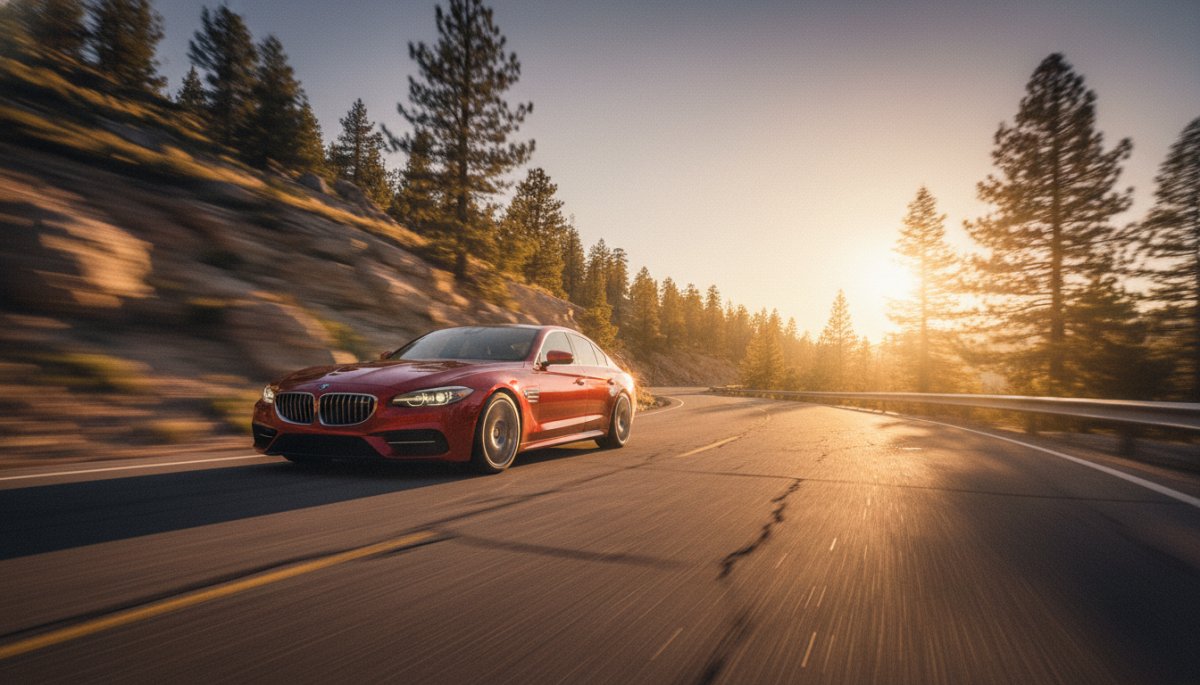 レクサススポーツモデルの走行イメージ