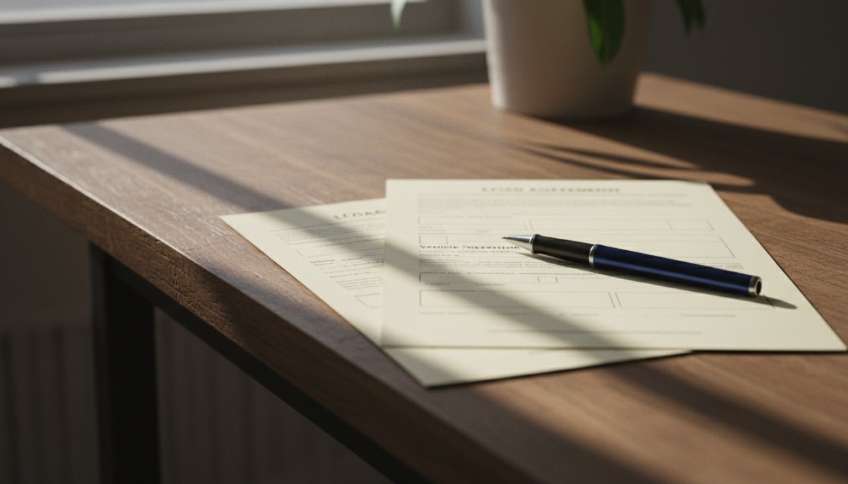 残クレ契約書と車検証の所有者欄