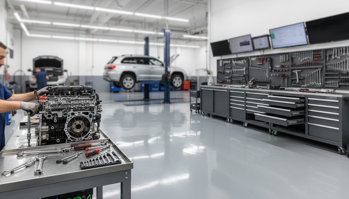 認定中古車の品質検査イメージ