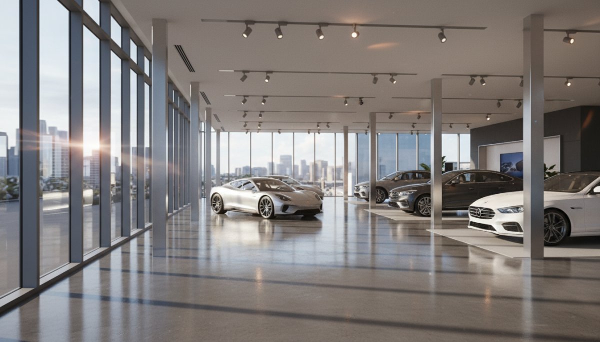 ディーラーのショールームのイメージ