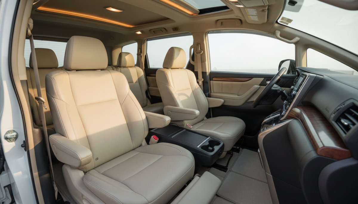 アルファードの室内空間とシート配置