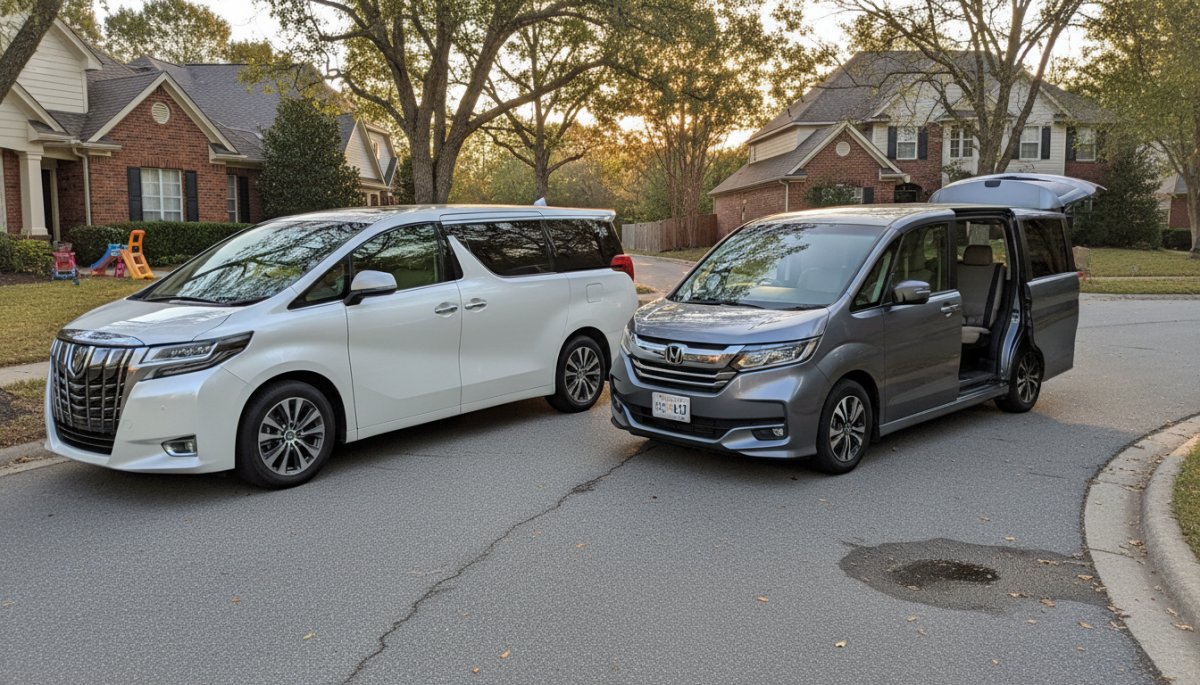 ミニバンの比較イメージ