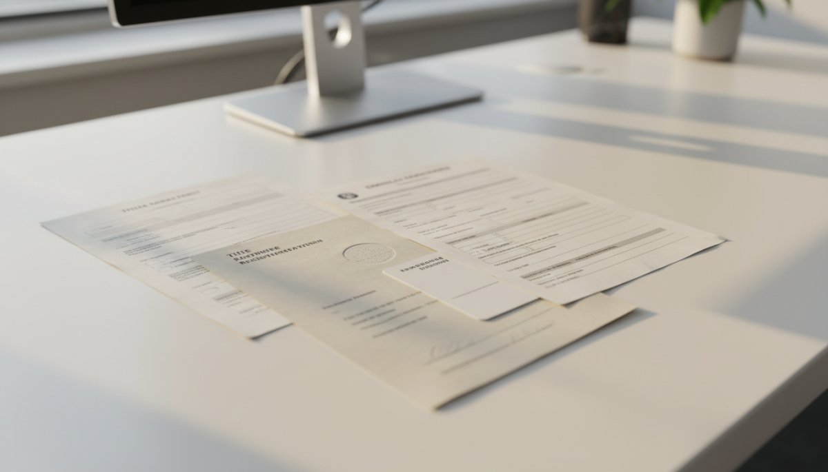 車の登録手続き書類一式