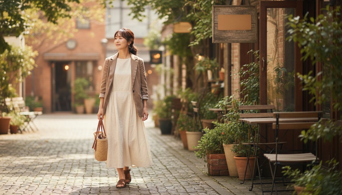 フィアット500 女性ドライバー カフェ巡り ライフスタイル