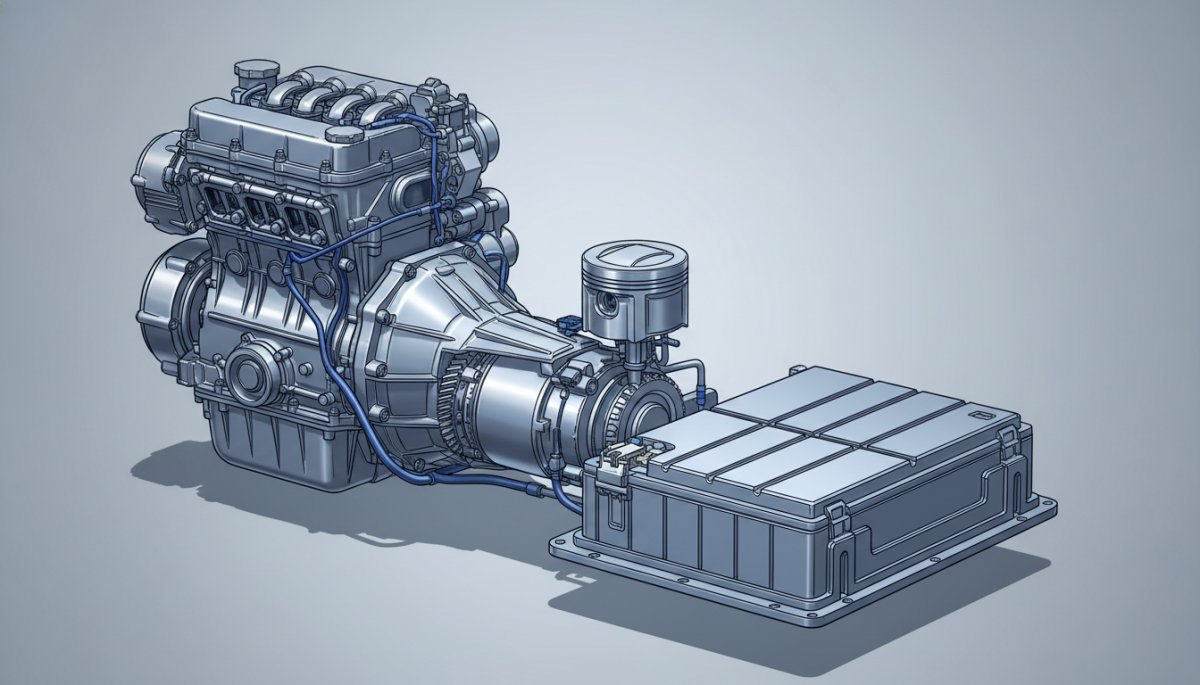 レクサスESのハイブリッドパワートレインとeAxleシステム