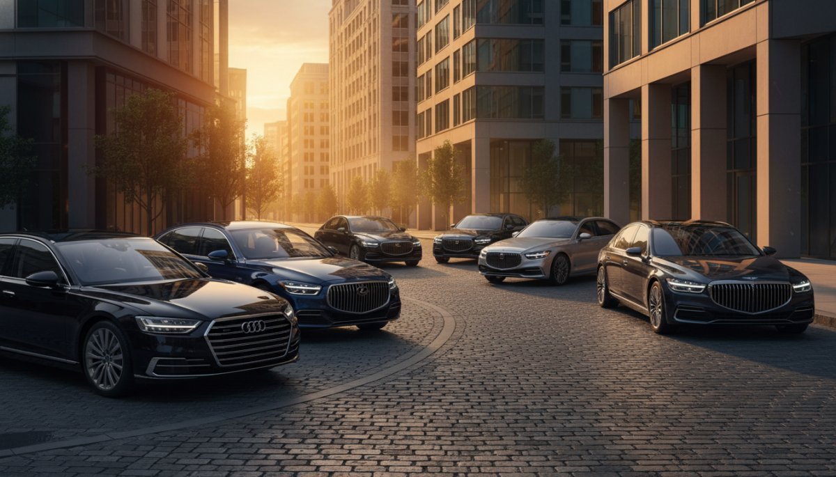 レクサスESと競合する高級セダンの比較イメージ