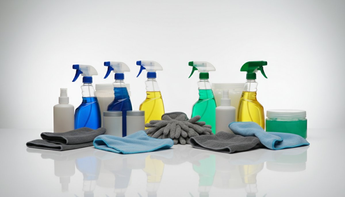 車の虫取りクリーナーと洗車用品