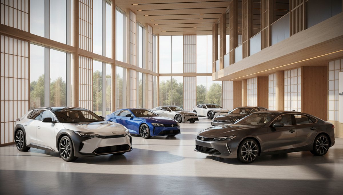 トヨタ新車ラインナップ 2026年モデル展示