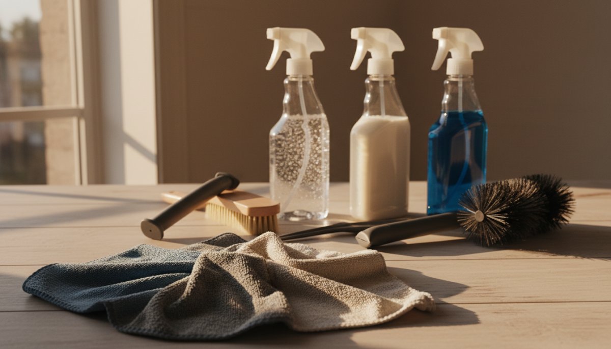 洗車メンテナンス用品とマイクロファイバークロス