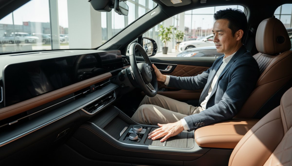 中古SUV購入時のシートヒーター点検