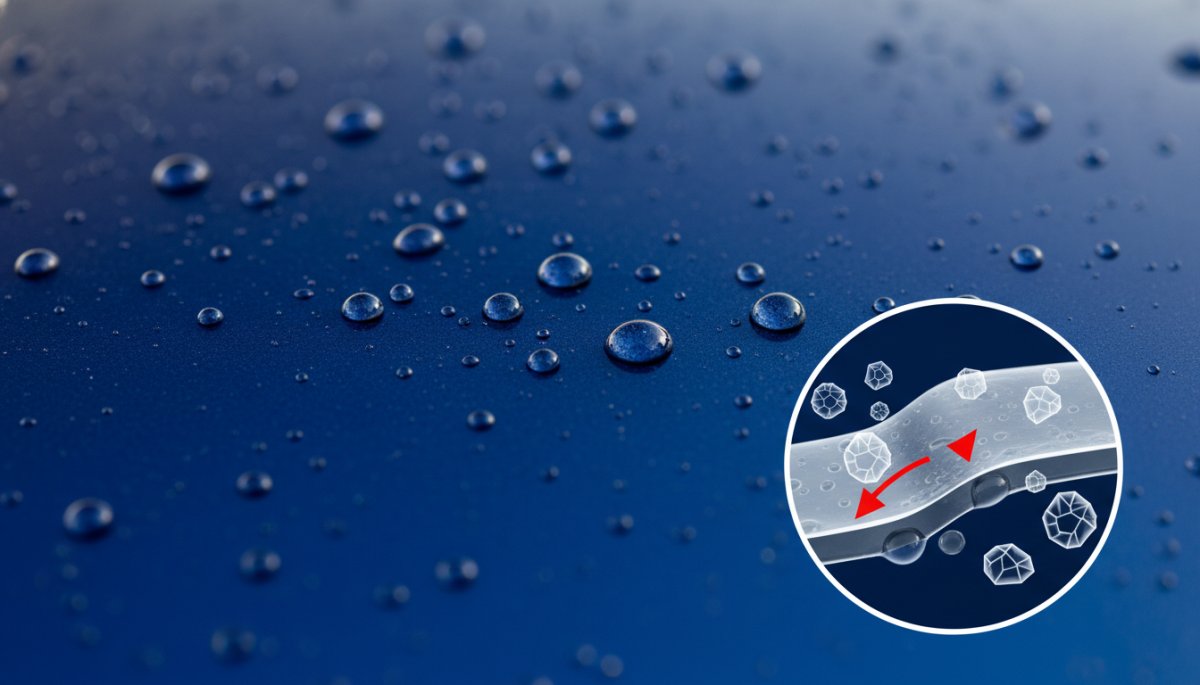 塩害から守られた車体の保護イメージ