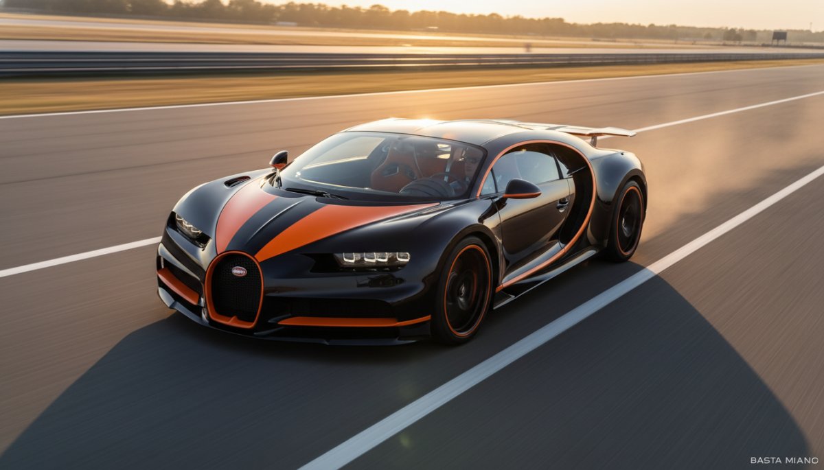 ブガッティ・シロン・スーパースポーツ 時速490キロ 世界記録