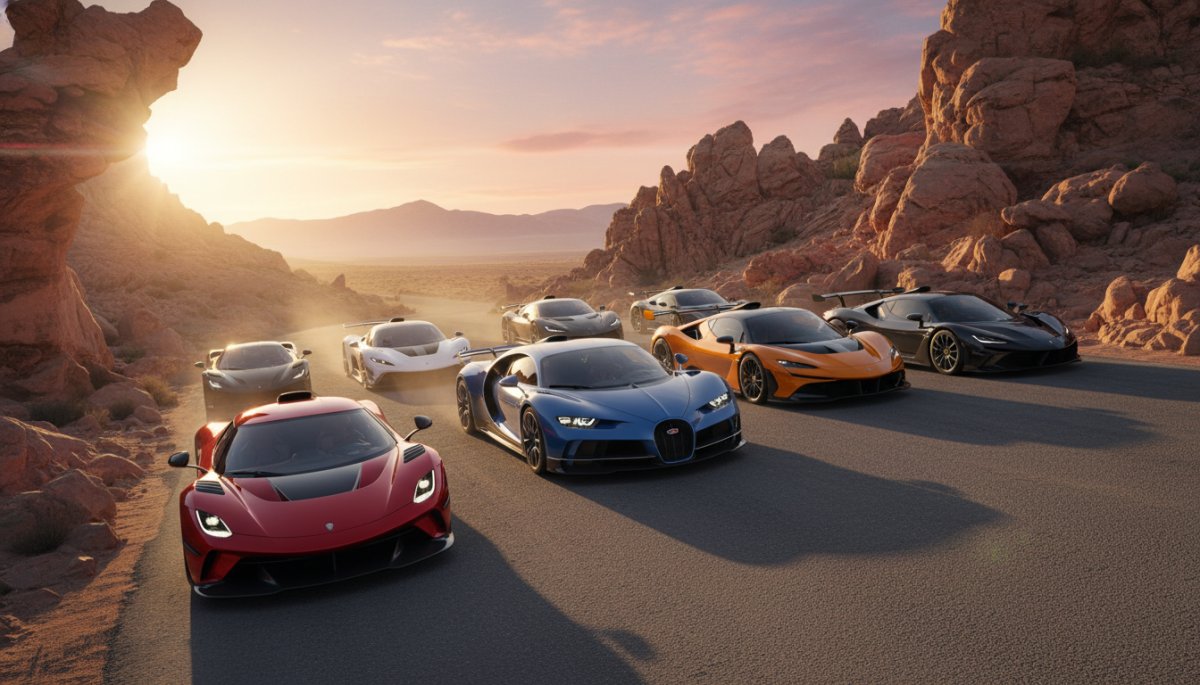 ハイパーカー 最高速度 競争 市販車記録