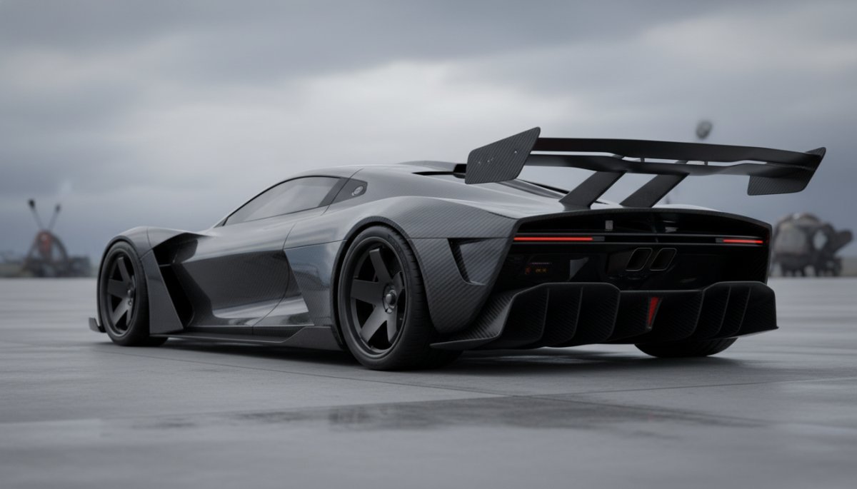 ブガッティ シロン スーパースポーツ 空力デザイン リアエンド