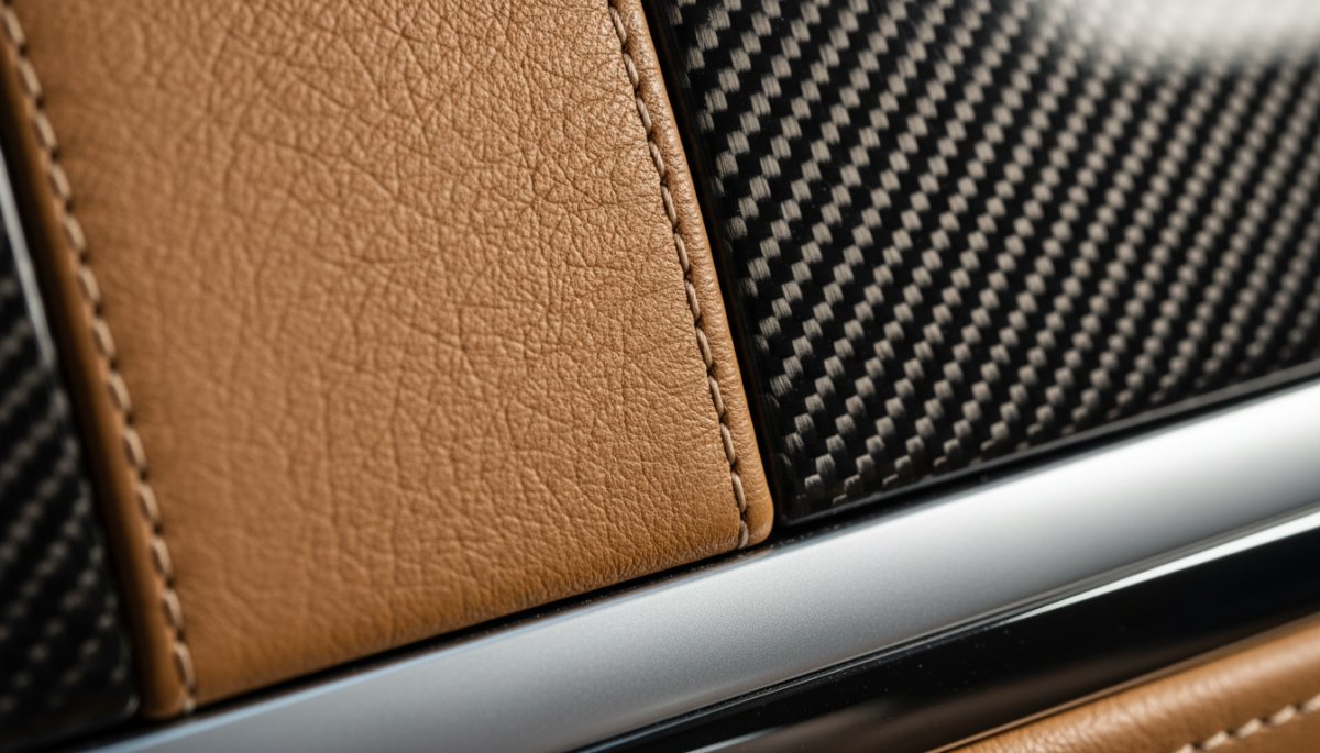 ブガッティ シロン スーパースポーツ 高級内装 レザー カーボンファイバー