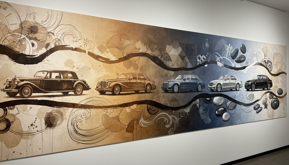 マイバッハの歴史と超高級車としての地位を象徴するイメージ