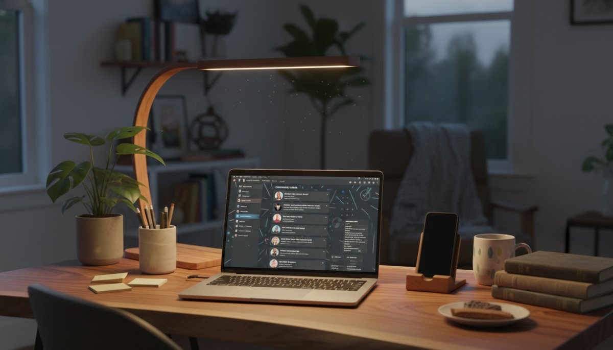 オンラインコミュニティでの情報交換