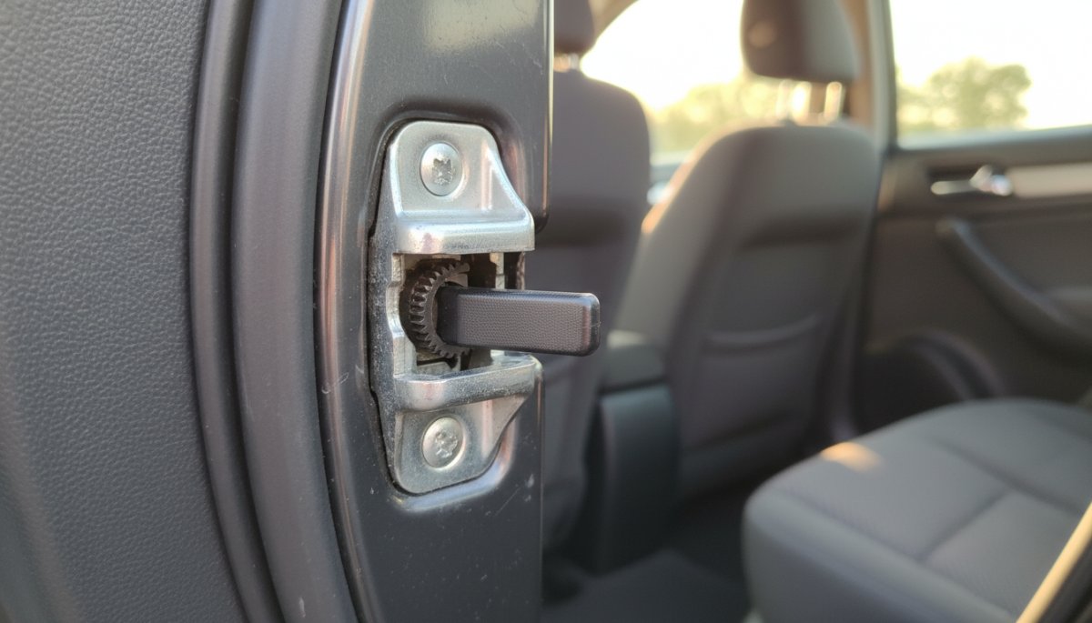 ハリアー後部座席チャイルドロック機能設定