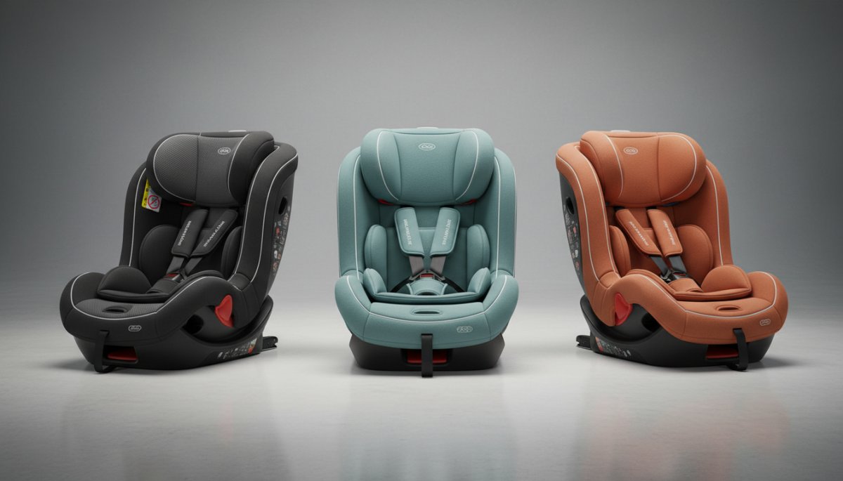 コンパクトチャイルドシート比較とサイズ感