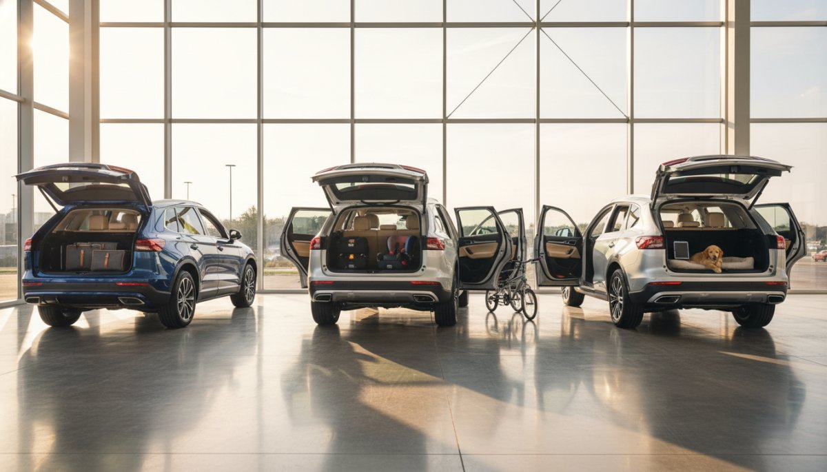 ファミリー向けSUV比較と室内空間