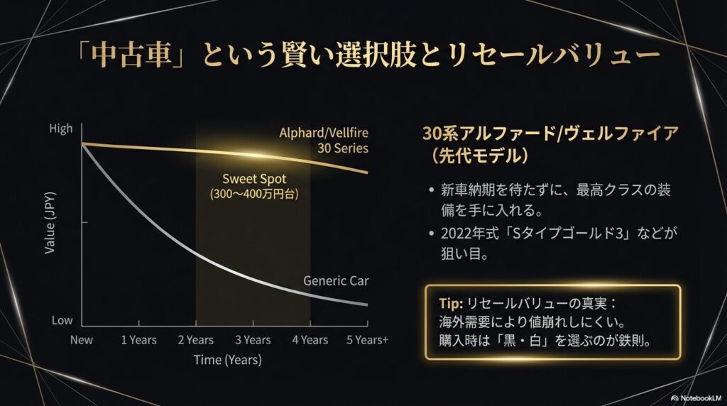 リセールバリューを考慮した選び方