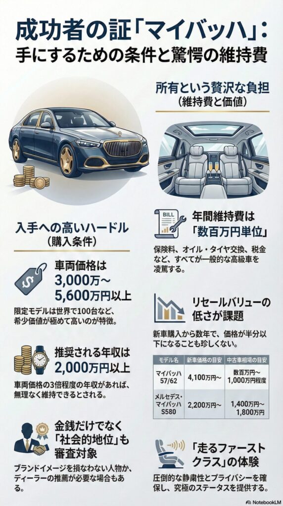 マイバッハは成功者だけが手にできる特別な存在