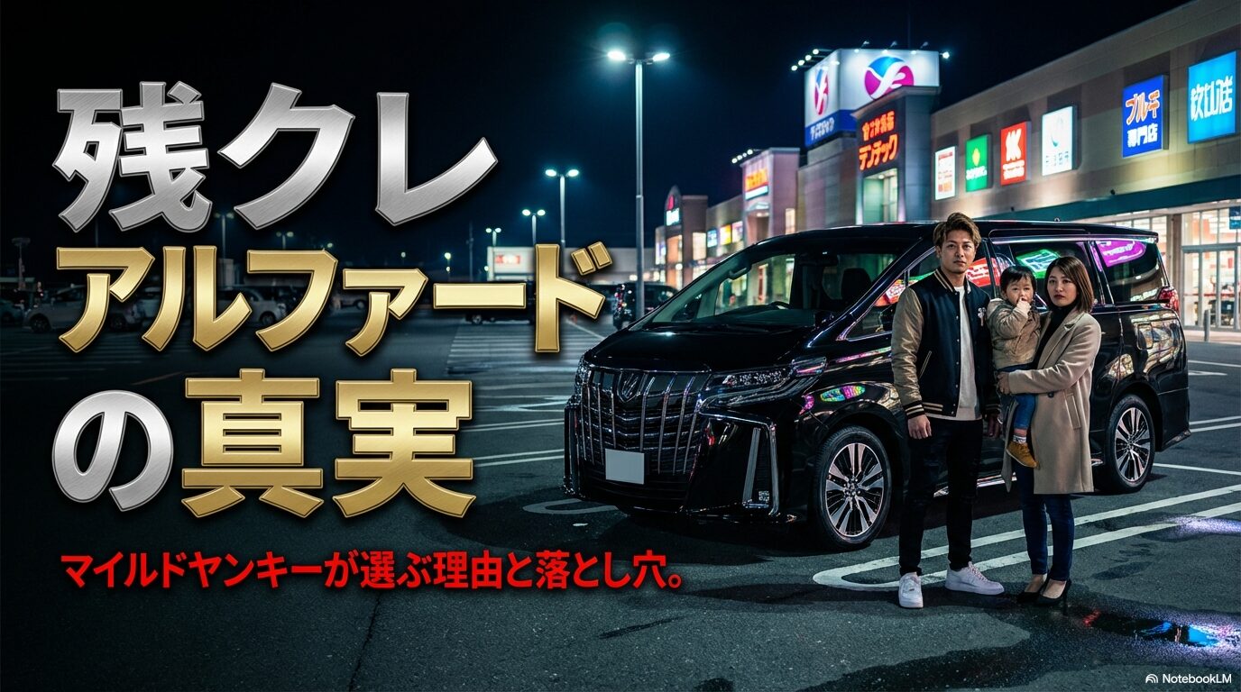 残クレアルファードの真実｜マイルドヤンキーが選ぶ理由と落とし穴