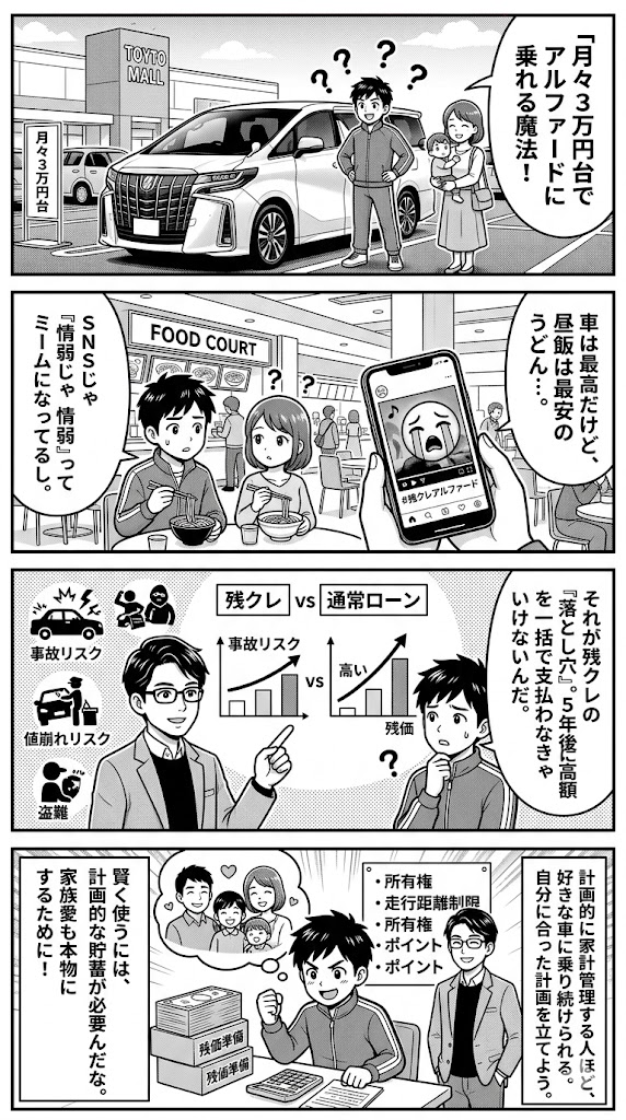 残クレアルファードの真実|マイルドヤンキーが選ぶ理由と落とし穴