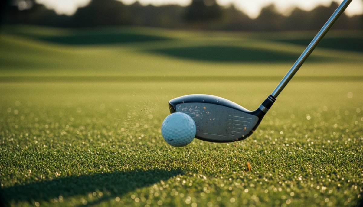 ミート率と飛距離の関係を示すイメージ