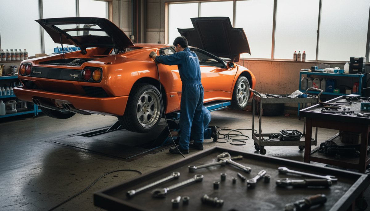 ランボルギーニ ディアブロ メンテナンス 維持費