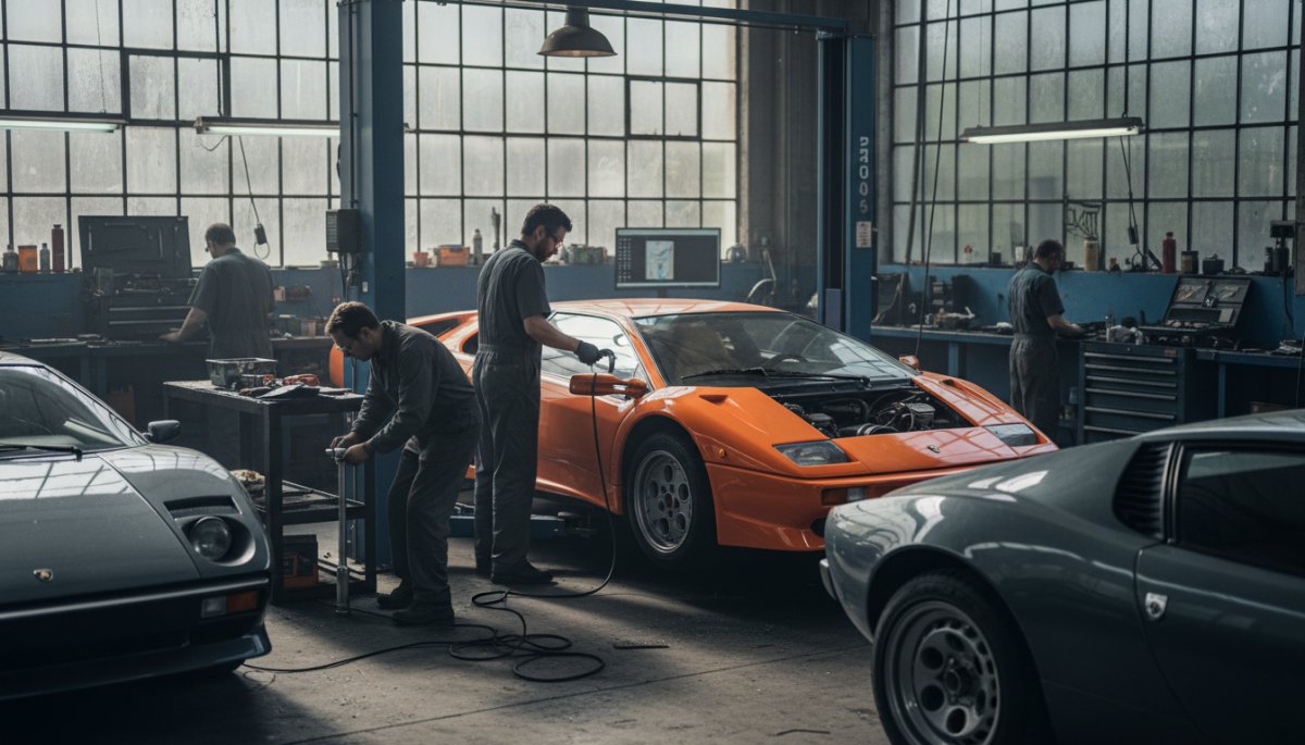 ランボルギーニ ディアブロ メンテナンス専門工場