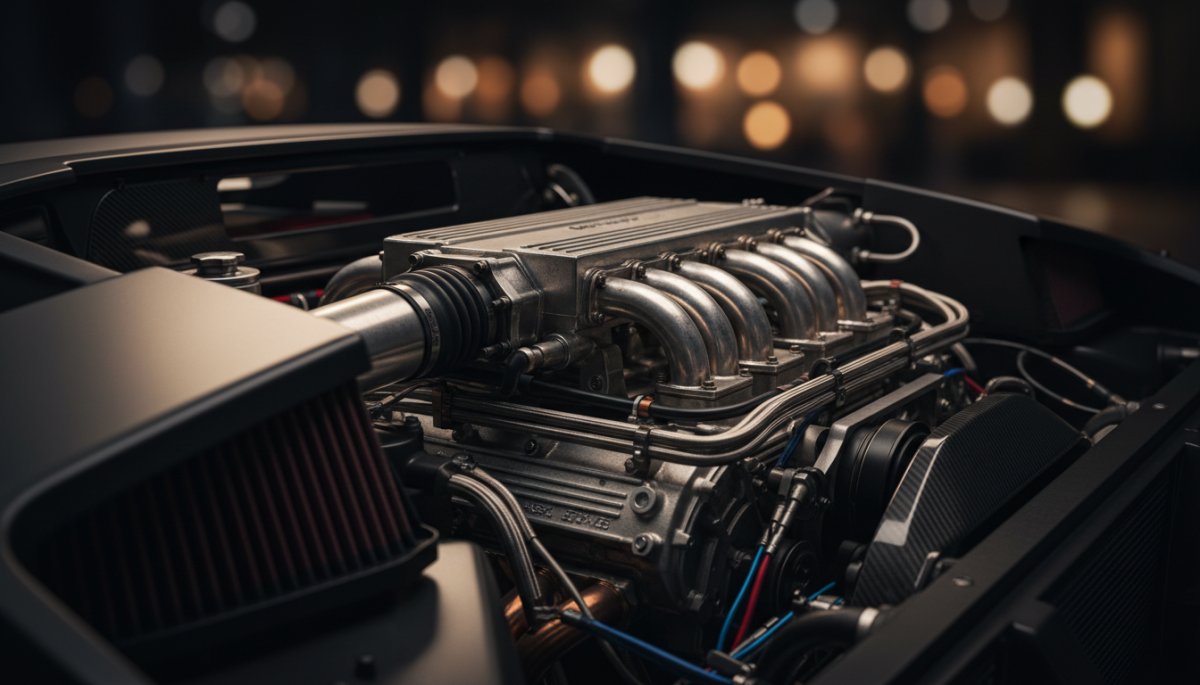 ランボルギーニ ディアブロ V12エンジン ミッドシップ