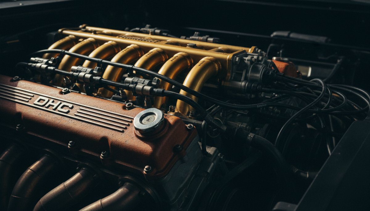 ランボルギーニ ディアブロ V12エンジン詳細