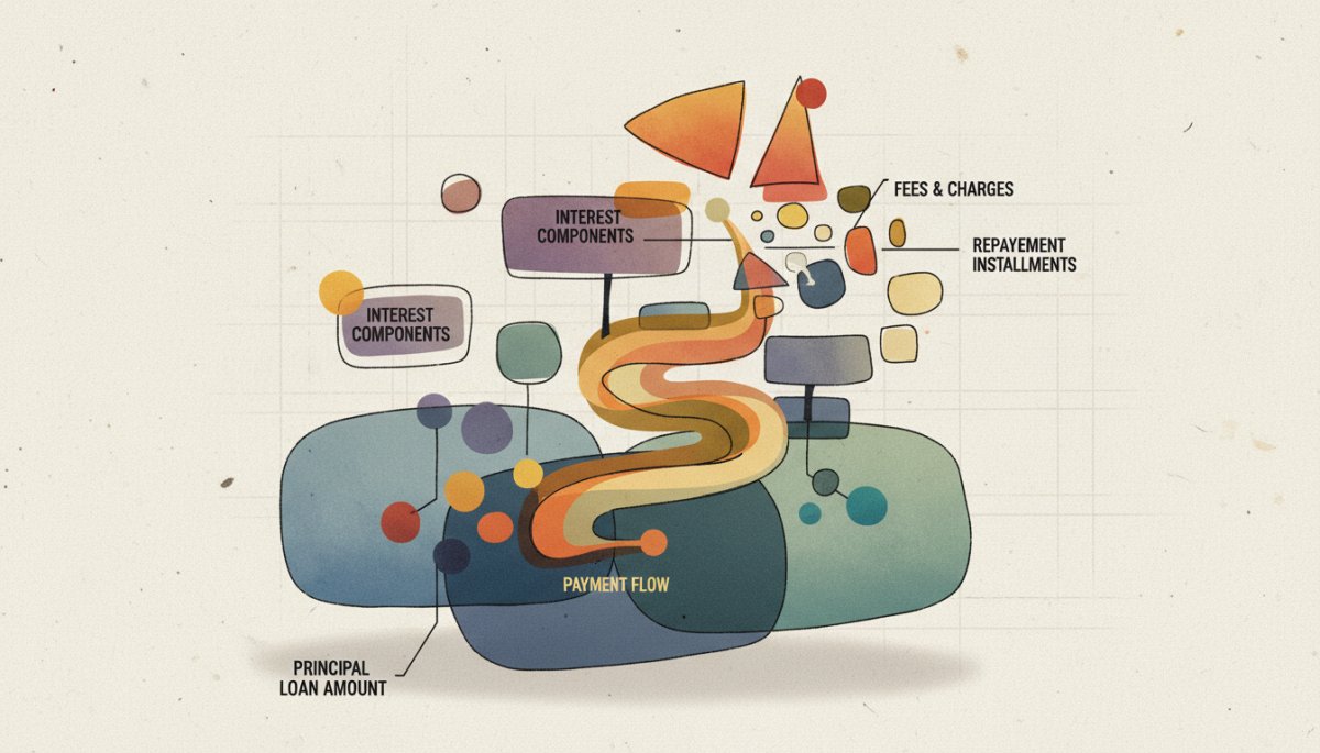 残価設定ローンの支払い構造図