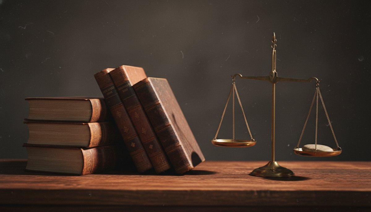 法律書と天秤のイメージ