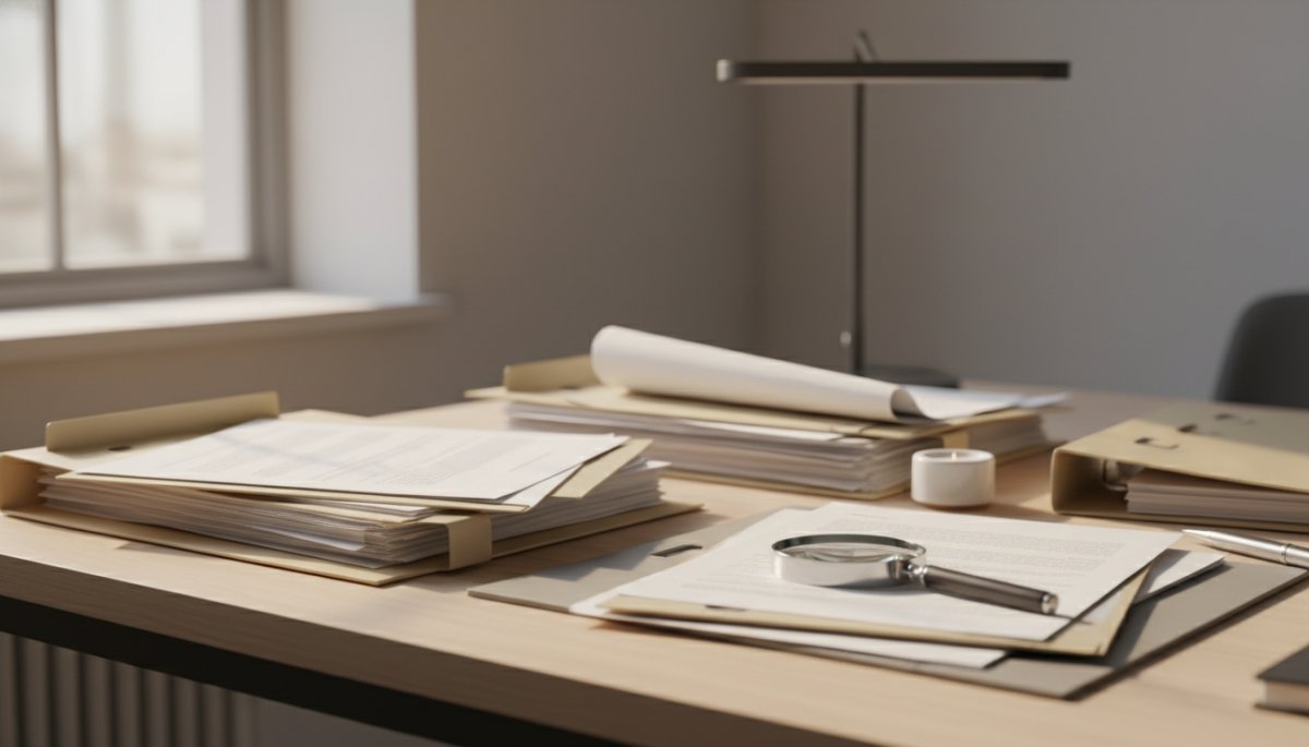 中古車購入時の書類確認イメージ