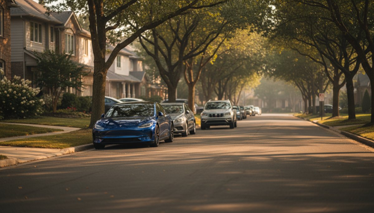 日常使いのスポーツカー走行シーン