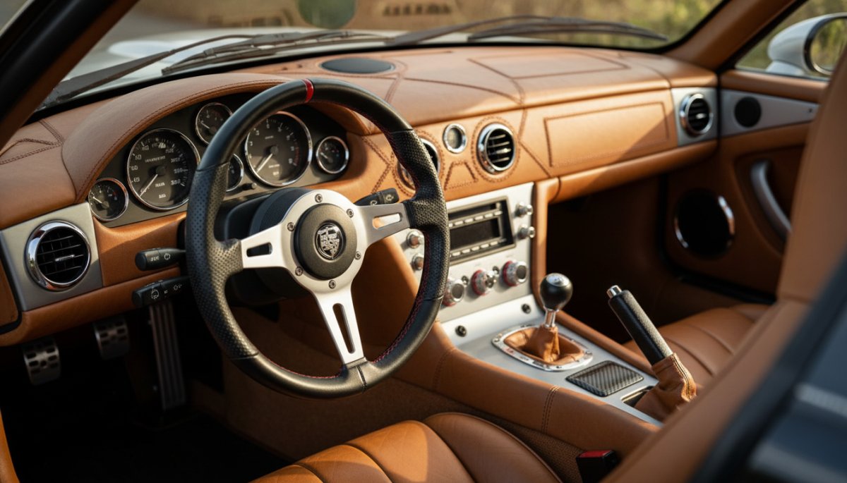 ポルシェケイマン987のインテリアデザイン