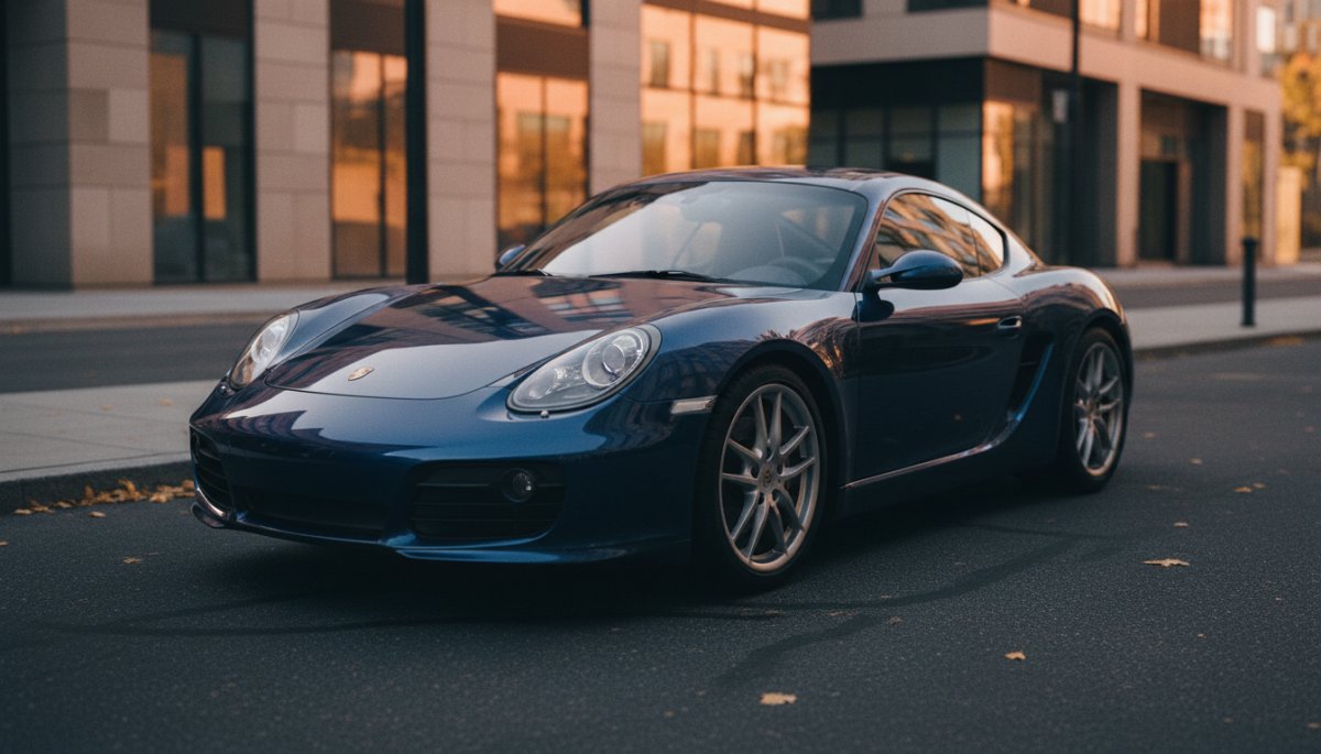 ポルシェ ケイマン 外観 スポーツカー デザイン