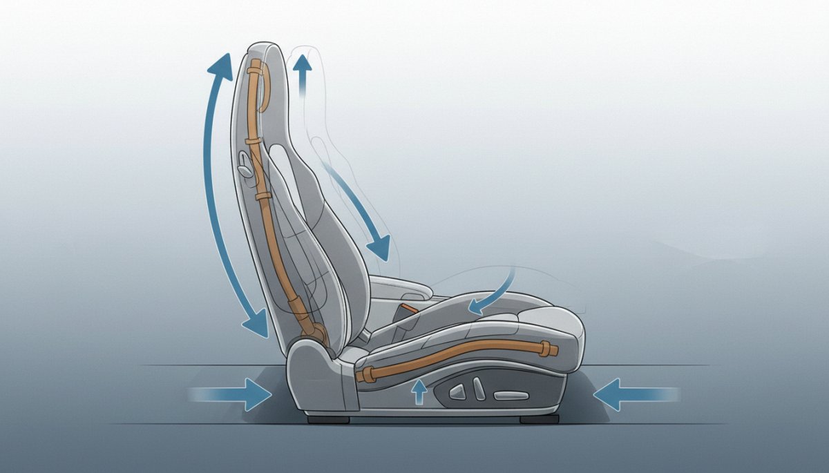 ポルシェ ケイマン シート調整 設定方法 ガイド