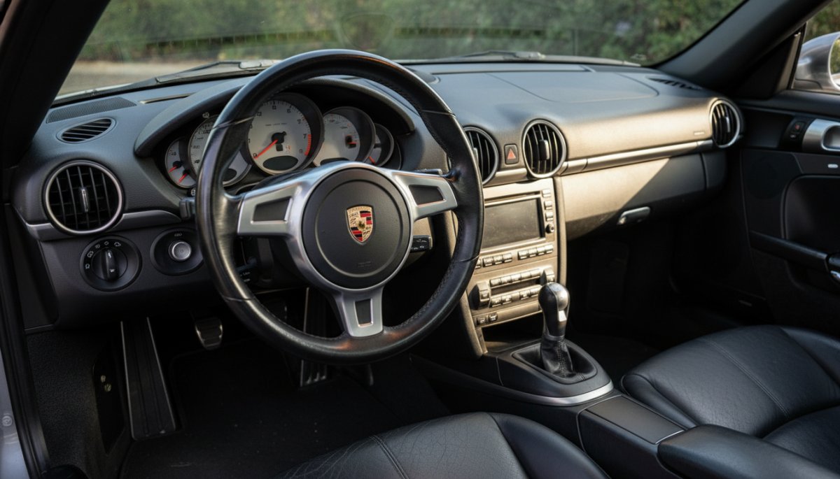 ポルシェ 987型 ケイマン ダッシュボード クラシック 5連メーター デザイン