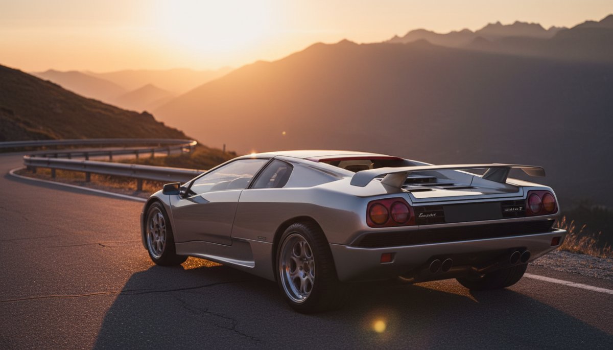 ランボルギーニ ディアブロVT 4WDモデルのリアビュー